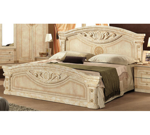 Двуспальная кровать Рома (беж)