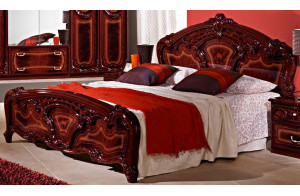 Двуспальная кровать Роза (могано) Двуспальная кровать Роза (могано)