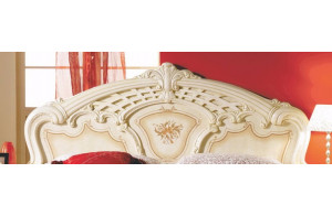 Двуспальная кровать Роза (беж)  Двуспальная кровать Роза (беж)