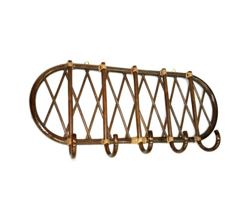Вешалка настенная Classic Rattan 25/03 из натурального ротанга Вешалка настенная Classic Rattan 25/03 из натурального ротанга