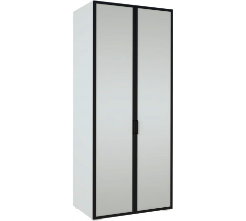 Шкаф двустворчатый с зеркалом Хилтон ХТ-201.02 Шкаф двустворчатый с зеркалом Хилтон ХТ-201.02