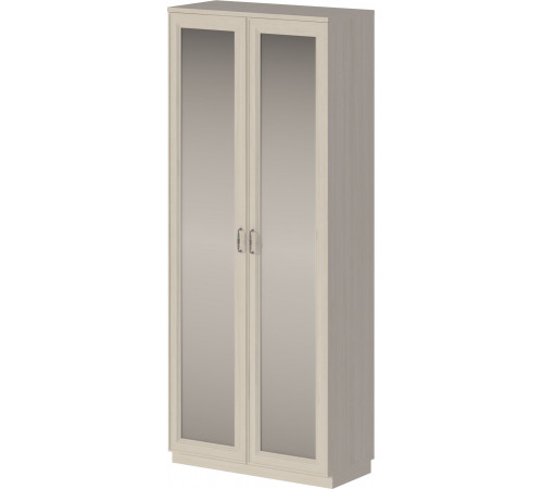 Шкаф двустворчатый для одежды с зеркалом в прихожую Валенсия ВС-204.02 Шкаф двустворчатый для одежды с зеркалом в прихожую Валенсия ВС-204.02