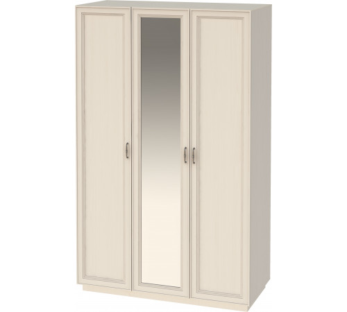 Шкаф трехстворчатый с зеркалом Валенсия ВС-177.03 Шкаф трехстворчатый с зеркалом Валенсия ВС-177.03