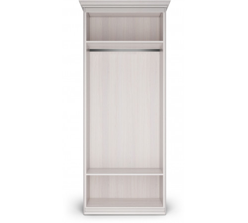 Шкаф 2-х дверный Неаполь Ясень анкор светлый (патина "серебро") Шкаф 2-х дверный Неаполь Ясень анкор светлый (патина "серебро")