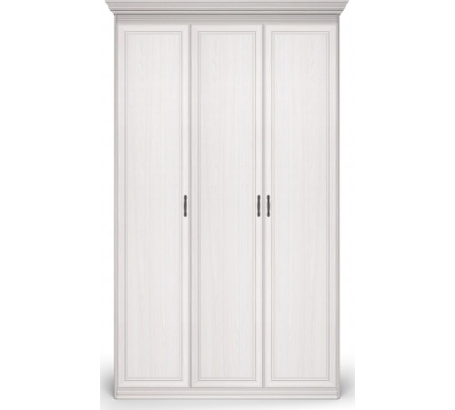 Шкаф 3-х дверный Неаполь Ясень анкор светлый (патина "серебро") Шкаф 3-х дверный Неаполь Ясень анкор светлый (патина "серебро")