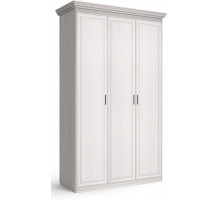 Шкаф 3-х дверный Неаполь Ясень анкор светлый (патина "серебро") Шкаф 3-х дверный Неаполь Ясень анкор светлый (патина "серебро")