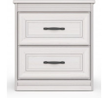 Тумба прикроватная с нишей Неаполь Ясень анкор светлый (патина "серебро") Тумба прикроватная с нишей Неаполь Ясень анкор светлый (патина "серебро")