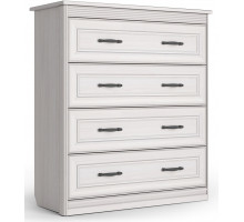 Комод Неаполь Ясень анкор светлый (патина "серебро") Комод Неаполь Ясень анкор светлый (патина "серебро")