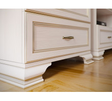 Стеллаж Сиена 600 (Бодега Белый) Стеллаж Сиена 600 (Бодега Белый)