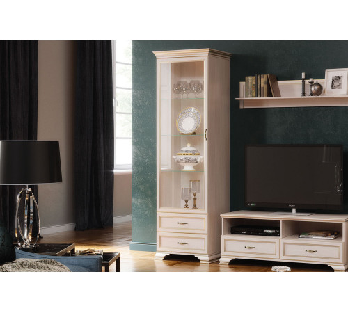 Гостиная Сиена 1 (Бодега Белый) Гостиная Сиена 1 (Бодега Белый)