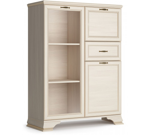 Гостиная Сиена 1 (Бодега Белый) Гостиная Сиена 1 (Бодега Белый)