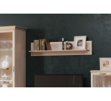 Полка навесная 1  900 Сиена (Бодега Белый) Полка навесная 1  900 Сиена (Бодега Белый)