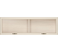 Полка навесная 2 1300 Сиена (Бодега Белый) Полка навесная 2 1300 Сиена (Бодега Белый)