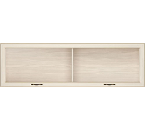 Полка навесная 2 1300 Сиена (Бодега Белый) Полка навесная 2 1300 Сиена (Бодега Белый)