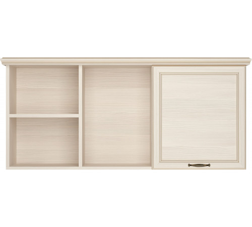 Полка навесная 4 Сиена (Бодега Белый) Полка навесная 4 Сиена (Бодега Белый)