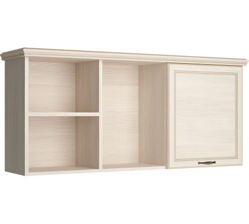 Полка навесная 4 Сиена (Бодега Белый) Полка навесная 4 Сиена (Бодега Белый)