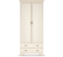 Шкаф Сиена 2-х дверных (Бодега Белый) Шкаф Сиена 2-х дверных (Бодега Белый)