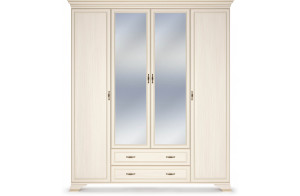 Спальня Сиена 2 (Бодега Белый) Спальня Сиена 2 (Бодега Белый)