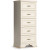 Комод высокий в спальню Сиена (Бодега Белый) Комод высокий в спальню Сиена (Бодега Белый)