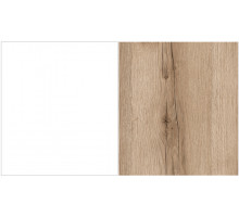 Шкаф для одежды 800 Вега Скандинавия (глянец, белый + дуб каньон) Шкаф для одежды 800 Вега Скандинавия (глянец, белый + дуб каньон)