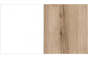 Шкаф комбинированный 400 Вега Скандинавия (глянец, белый + дуб каньон) Шкаф комбинированный 400 Вега Скандинавия (глянец, белый + дуб каньон)