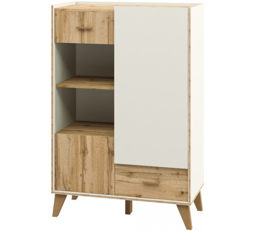 Шкаф комбинированный Сканди МН-036-08 Шкаф комбинированный Сканди МН-036-08