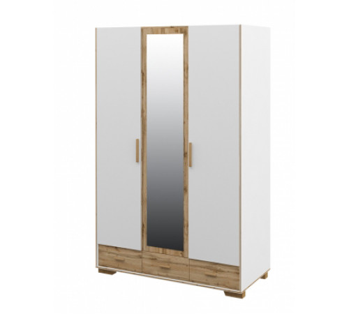 Шкаф для одежды трехстворчатый Сканди МН-036-33 Шкаф для одежды трехстворчатый Сканди МН-036-33