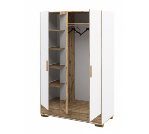 Шкаф для одежды трехстворчатый Сканди МН-036-33 Шкаф для одежды трехстворчатый Сканди МН-036-33