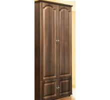 Двухстворчатый шкаф для одежды в гостиную Романтика ВК-09-17 Двухстворчатый шкаф для одежды в гостиную Романтика ВК-09-17