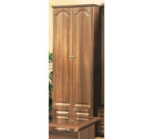 Двухстворчатый шкаф для одежды в гостиную Романтика ВК-09-17 Двухстворчатый шкаф для одежды в гостиную Романтика ВК-09-17