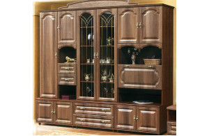 Стенка для гостиной Романтика ВК-09.2 от Мебель-Неман Стенка для гостиной Романтика ВК-09.2 от Мебель-Неман