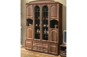 Стенка для гостиной Романтика ВК-09.3 от Мебель-Неман Стенка для гостиной Романтика ВК-09.3 от Мебель-Неман