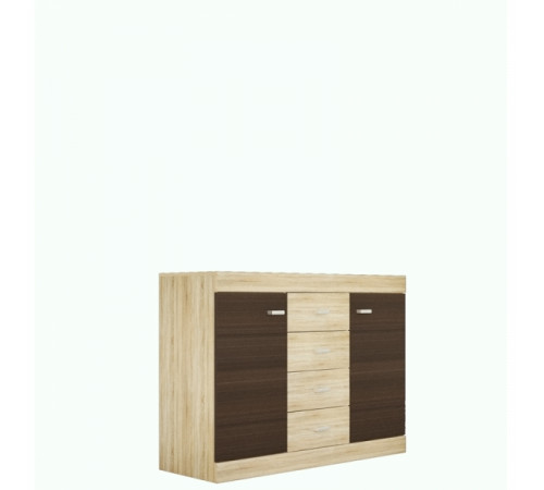 Широкий комод (тумба) в гостиную Веста МН-130-04 Широкий комод (тумба) в гостиную Веста МН-130-04