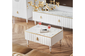 Журнальный столик Лоренсо МН-043-38 белый Журнальный столик Лоренсо МН-043-38 белый