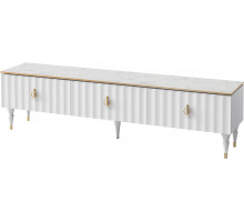 Тумба под ТВ Лоренсо МН-043-06 белая Тумба под ТВ Лоренсо МН-043-06 белая