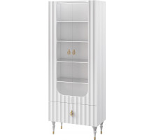 Шкаф-витрина Лоренсо МН-043-25 белый Шкаф-витрина Лоренсо МН-043-25 белый