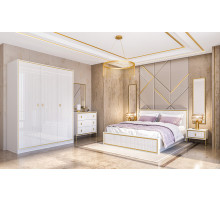 Спальня Люксор 2 (Белый глянец) Спальня Люксор 2 (Белый глянец)