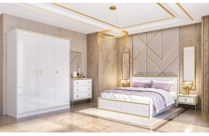 Бельевой комод для спальни Люксор МН-042-12 Бельевой комод для спальни Люксор МН-042-12