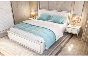 Двуспальная кровать Люксор МН-042-19 Двуспальная кровать Люксор МН-042-19