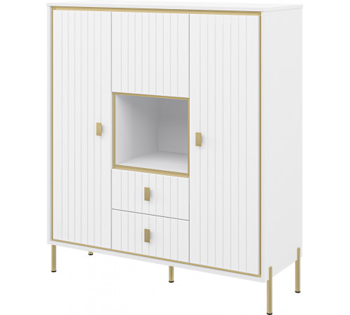 Шкаф комбинированный в гостиную Люксор МН-042-03 Шкаф комбинированный в гостиную Люксор МН-042-03