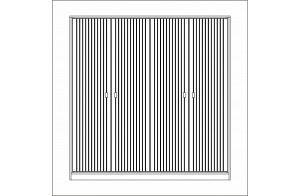 Шкаф четырехстворчатый Люксор МН-042-07 Шкаф четырехстворчатый Люксор МН-042-07