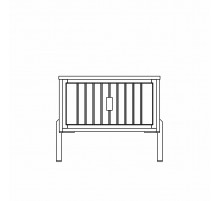 Тумба прикроватная Люксор МН-042-14 Тумба прикроватная Люксор МН-042-14