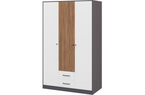Трехстворчатый шкаф Мальма МН-135-04 Трехстворчатый шкаф Мальма МН-135-04
