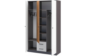 Трехстворчатый шкаф Мальма МН-135-04 Трехстворчатый шкаф Мальма МН-135-04