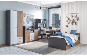 Двухстворчатый шкаф Мальма МН-135-03 Двухстворчатый шкаф Мальма МН-135-03