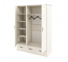 Шкаф трехстворчатый Марсель (крем) МН-126-03(1) Шкаф трехстворчатый Марсель (крем) МН-126-03(1)