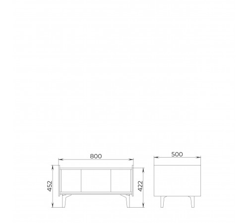 Журнальный столик Модена МН-048-26 Журнальный столик Модена МН-048-26