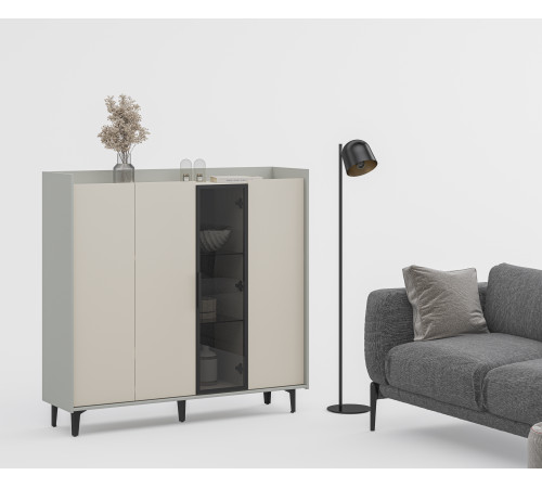 Шкаф комбинированный Модена МН-048-02 Шкаф комбинированный Модена МН-048-02