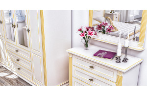 Бельевой комод для спальни Афина МН-222-11 Бельевой комод для спальни Афина МН-222-11