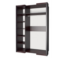 Трехдверный шкаф гардероб для одежды с зеркалом Барселона МН-115-03-220 Трехдверный шкаф гардероб для одежды с зеркалом Барселона МН-115-03-220